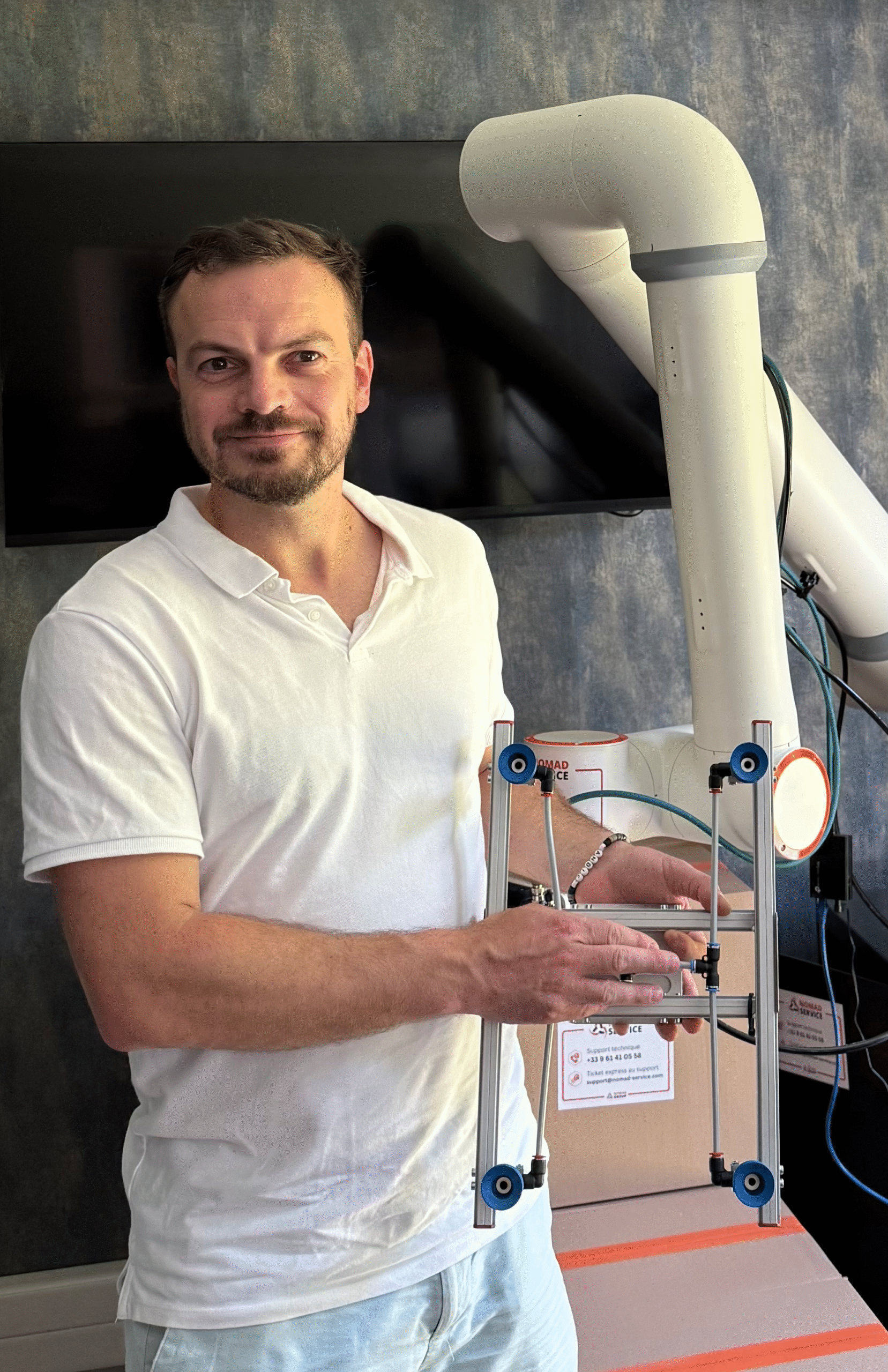 Bruno Chevalier, responsable service Fairino France
